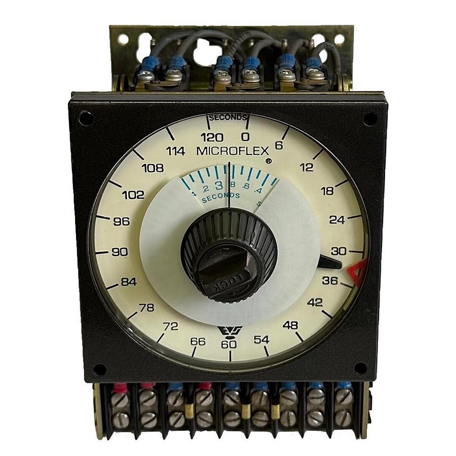 Used NEW EAGLE SIGNAL HA42A6B212 ELECTRIC RESET TIMER 120-SECONDS 120Vac/60Hz