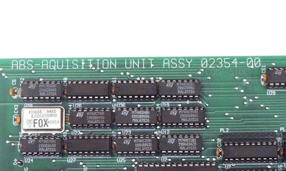 Used PREC TECH & ELEC 02354-00 ABS-AQUISITION UNIT 02378-03