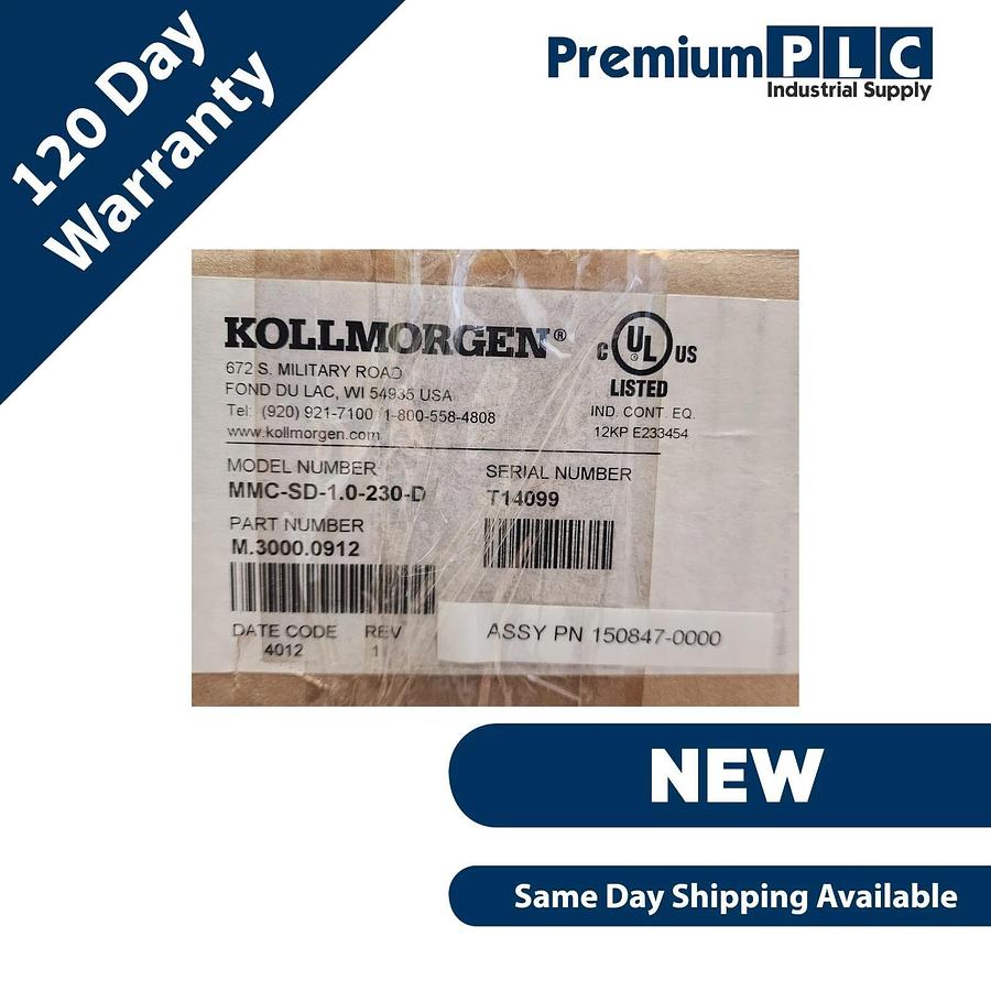 KOLLMORGEN ACCRAPLY MMC-SD-1.0-230-D | M.3000.0912 SERVO DRIVE 1kW 240VAC NSMP