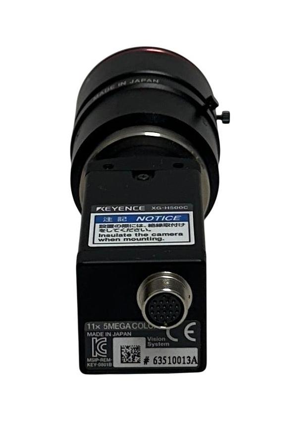 Used KEYENCE XG-H500C / XGH500C HIGH-SPEED CAM XG SERIES W/ CA-LHR35 LENS NSNP