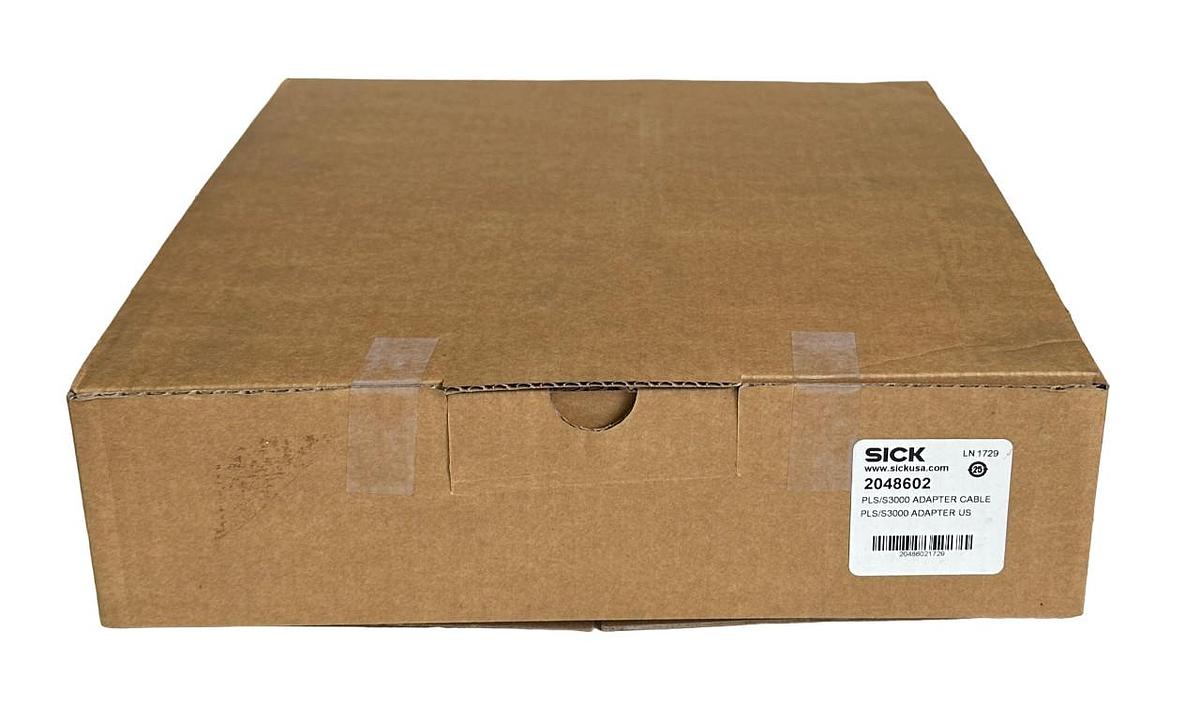 NEW SICK 2048602 PLS/S3000 ADAPTER CABLE ASSEMBLY 24VDC CHANGEOVER CABLE