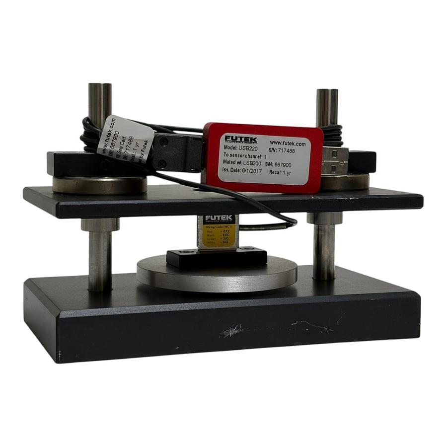 New FUTEK LSB200 50 lb S-Beam Load Cell USB220 Digital Conditioner Kit