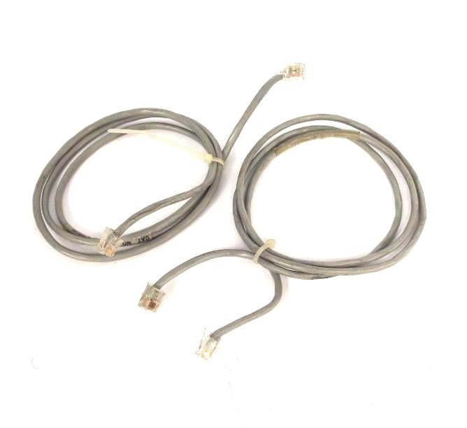 Used LOT OF 2 ALLEN BRADLEY 1771-CT  I/O CHASSIS CABLES FOR 1771-P4S, 1771CT