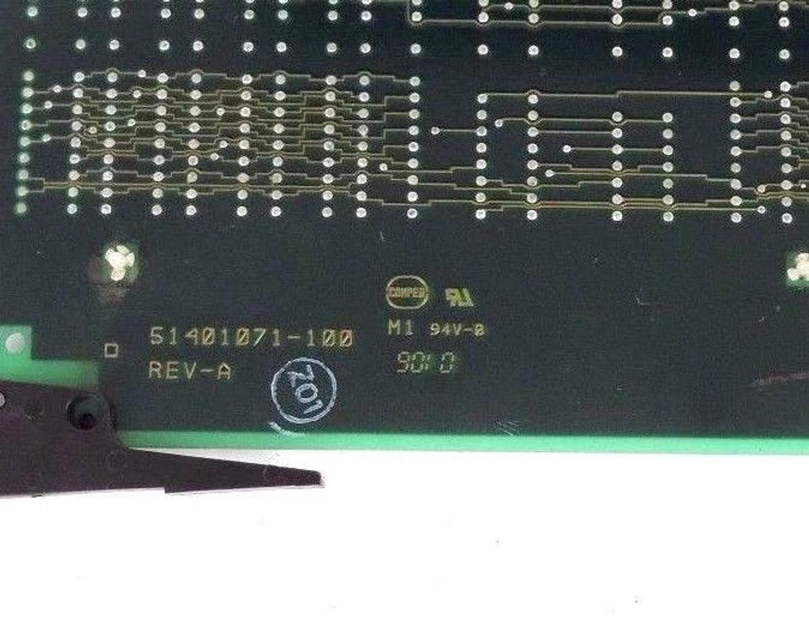 Used HONEYWELL 51401072-300 MEMORY BOARD QMEM-3, REV. A, 51401072300