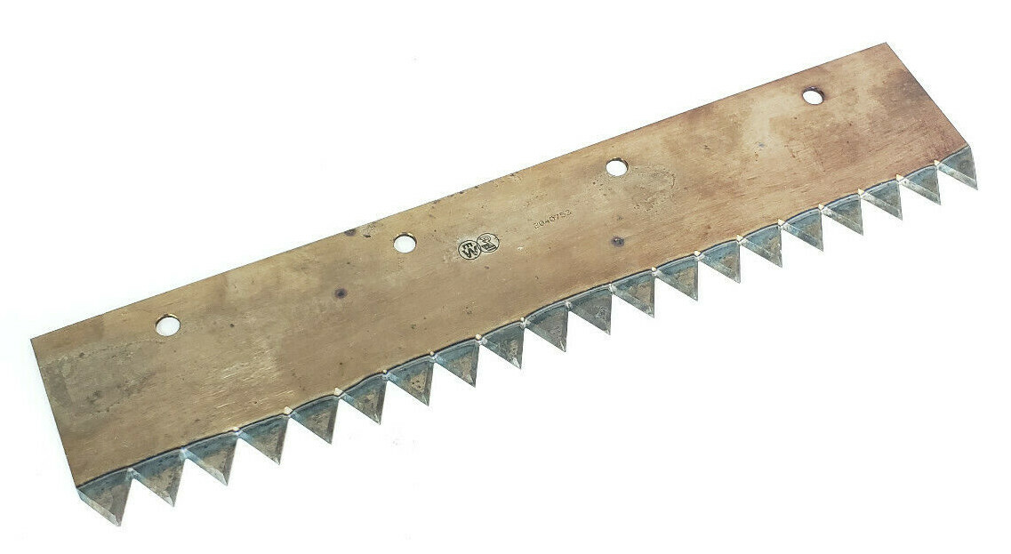 Used NEW KAMPF MACHINERY 863330136 SLITTER SAW BLADE SEGMENT 2040753 L=400MM