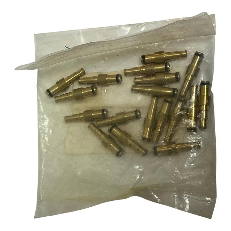 Lot of 18 Festo KS-1/4-PU-1/4 Pneumatic Quick Coupling Plugs 00013931 New