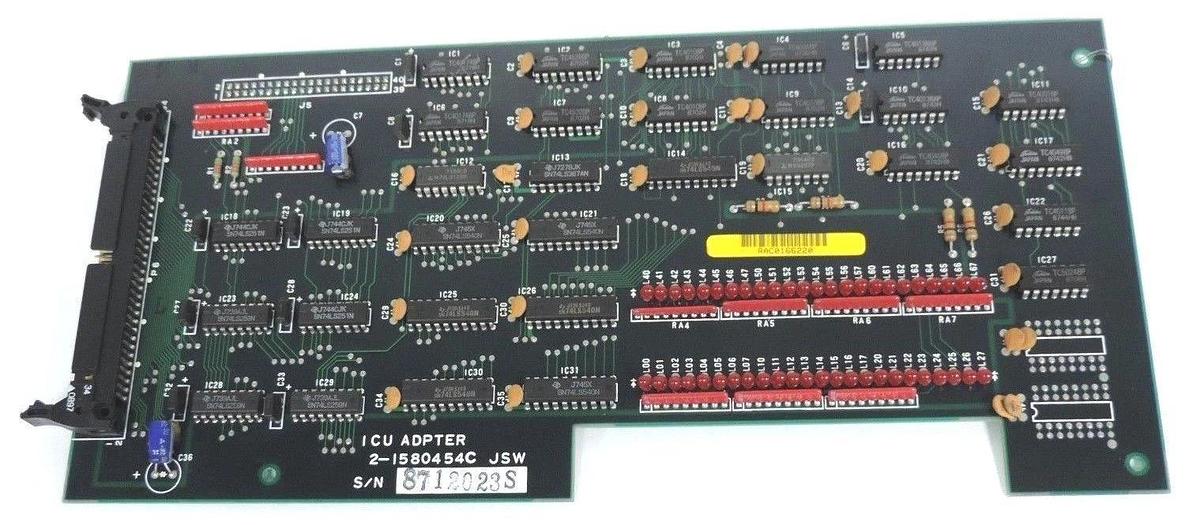 Refurbished REPAIRED ICU ADPTER 2-1580454C JSW BOARD S/N 8712023S
