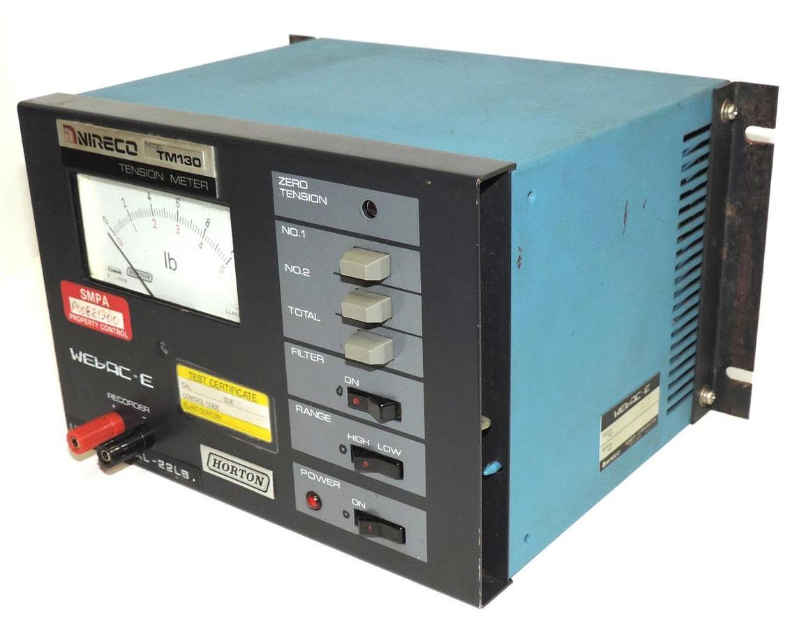Used HORTON NIRECO TM130 TENSION METER ANALOG
