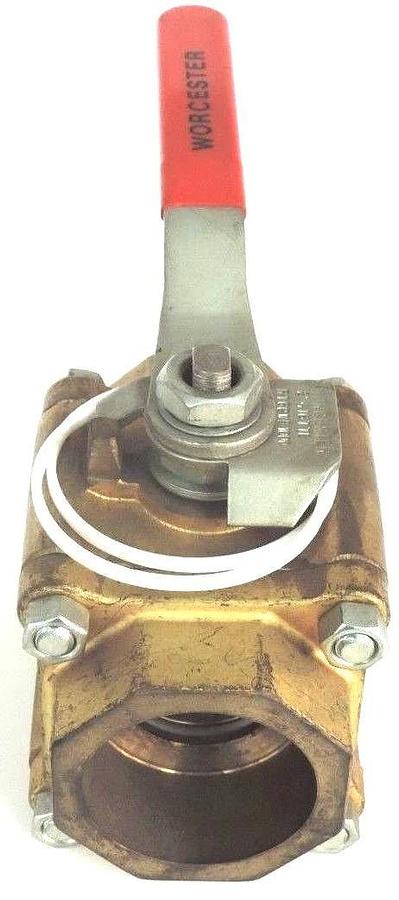 NEW WORCESTER 2" 416TTE BALL VALVE R16CWP1000 THREE PIECE