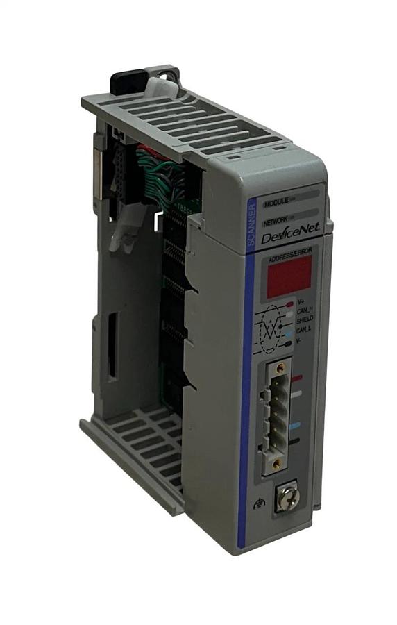Used ALLEN BRADLEY 1769-SDN /B CompactLogix DeviceNet SCANNER MODULE F/W 4.4 USNP