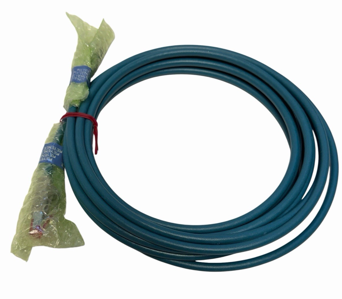 Used NEW KEYENCE OP-87230 ETHERNET CABLE FOR THE SR-D100 SERIES 4-PIN 2M LENGTH