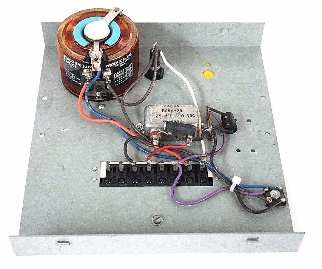Refurbished ROCKFORD DYNATORQ 15-50-1 CONTROL PANEL W/ STACO ENERGY TYPE 221 AUTOTRANSFORMER