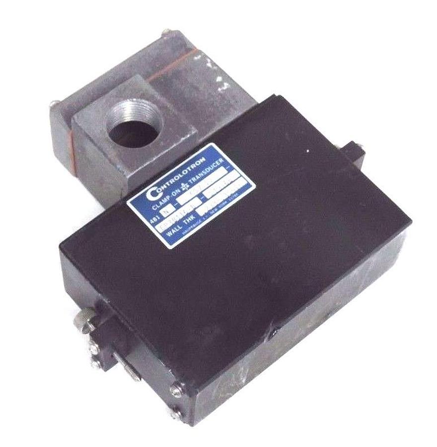 Used NEW CONTROLOTRON 481N-CS7.22-EP3B116-B-21916B CLAMP-ON TRANSDUCER .273/.304IN.
