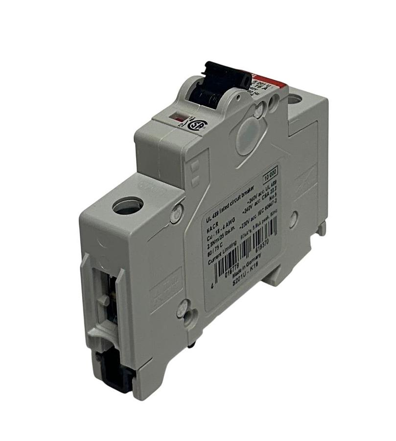Used ABB S201U-K16 / S201U-K16A MINI CIRCUIT BREAKER 240V 16A OEM NSNP