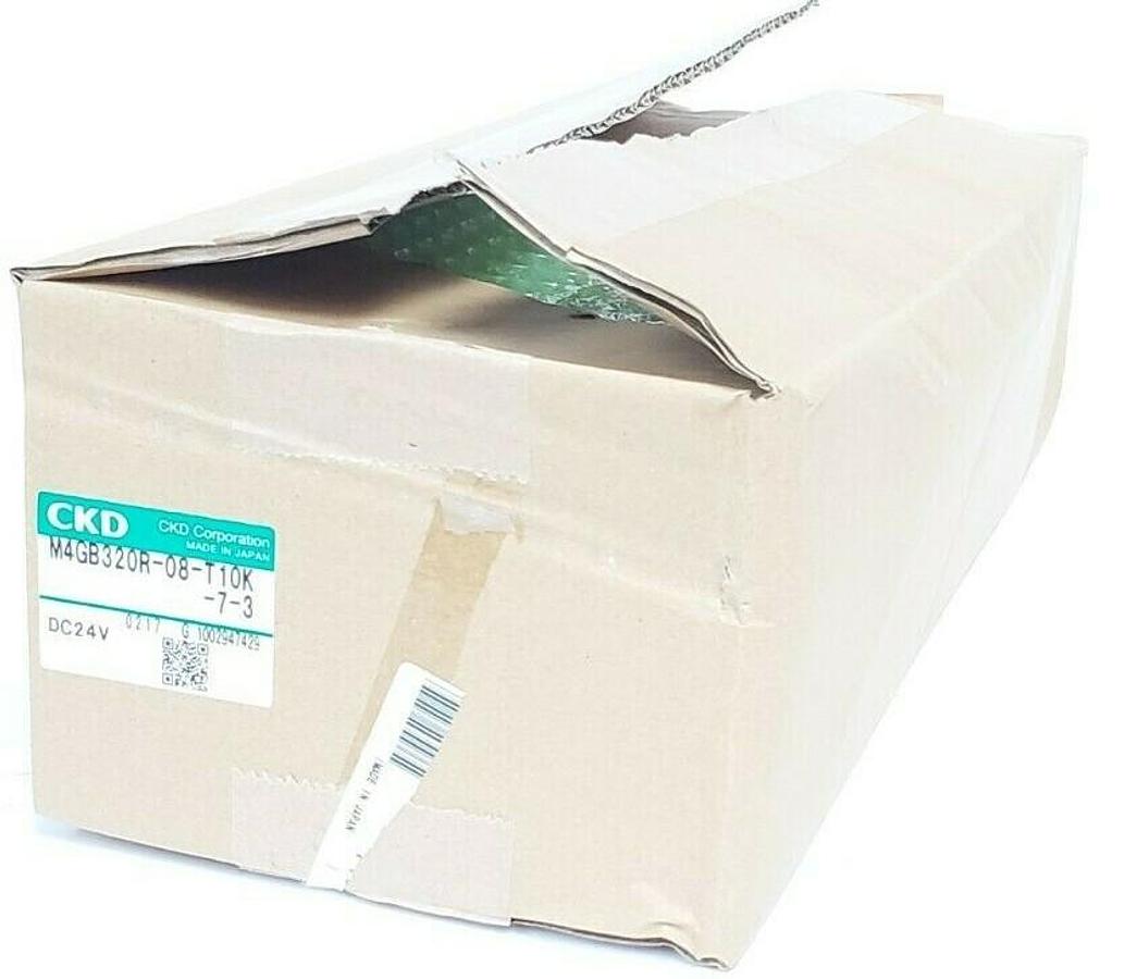Used NIB CKD M4GB320R-08-T10K-7-3 VALVE MANIFOLD ASSEMBLY DC24V, M4GB320R08T10K73