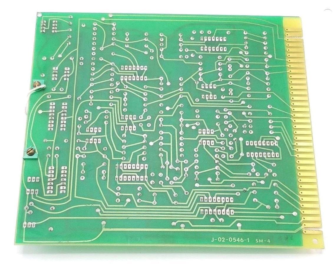 Used AJAX MAGNETHERMIC J-02-0547-1 PC BOARD SC72068A01, J-02-0546-1