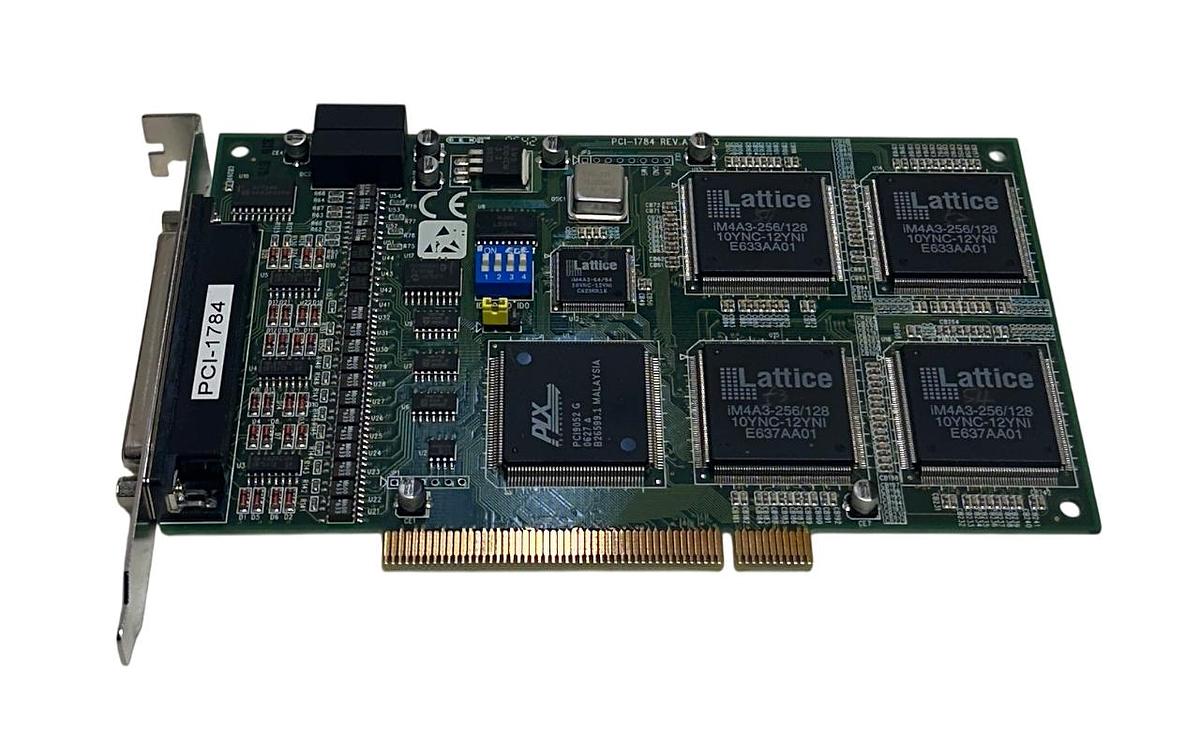 Used ADVANTECH PCI-1784 / 1903178402 QUADRATURE ENCODER/COUNTER PCI CARD 4-AXIS NSNP