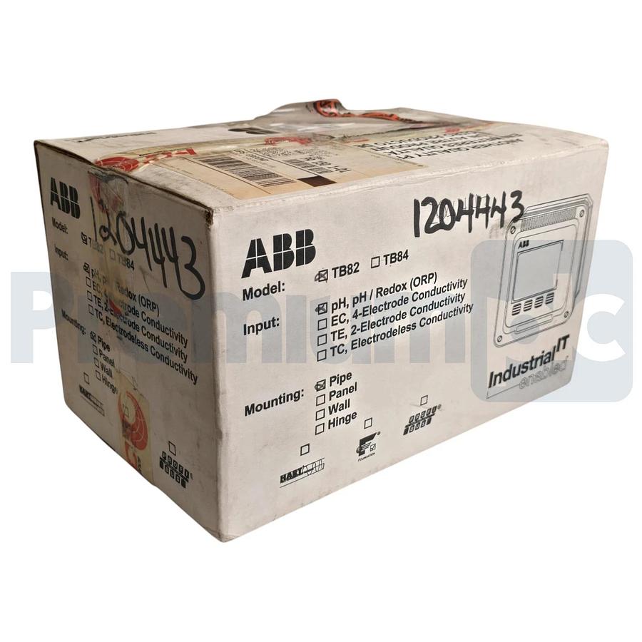ABB TB82PH1010110 | TB82 pH / Redox ORP Transmitter 4-20mA 13.5-42VDC Pipe Mount