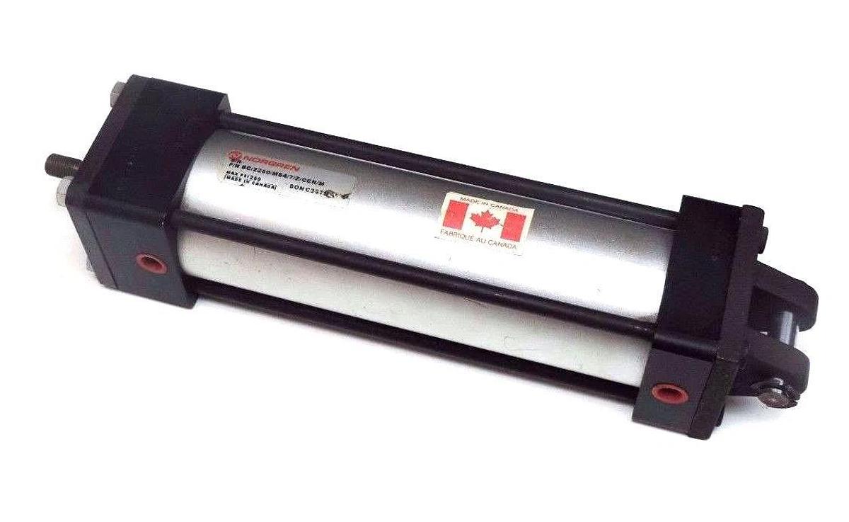 Used NORGREN BC/2250/MS4/7/Z/CCN/M PNEUMATIC ACTUATOR CYLINDER 250PSI