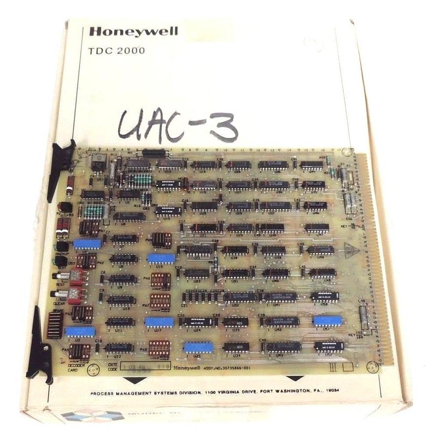 Used NEW HONEYWELL 30735866-001 DECODER CARD 30735866001