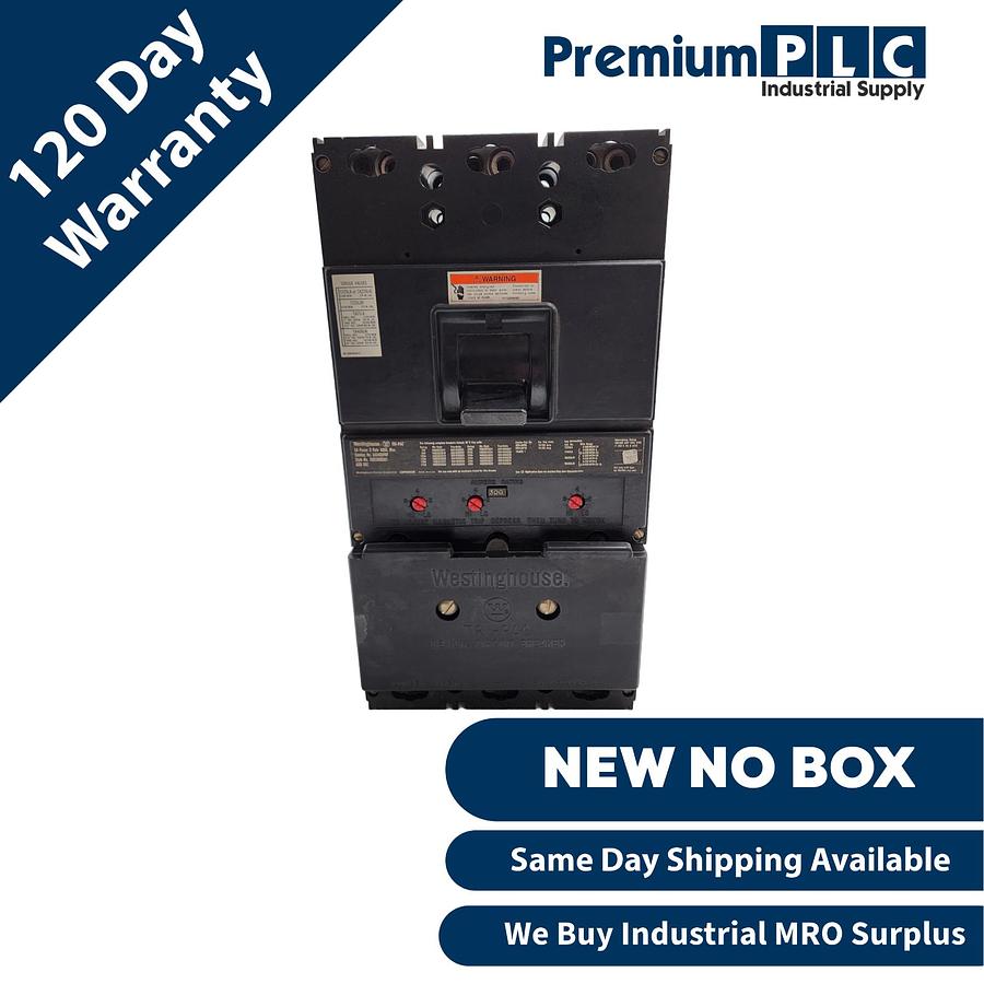 Used WESTINGHOUSE LA3400PRF / 5685D80G02 TRI-PAC CIRCUIT BREAKER 400A 3-P W/300A TRIP