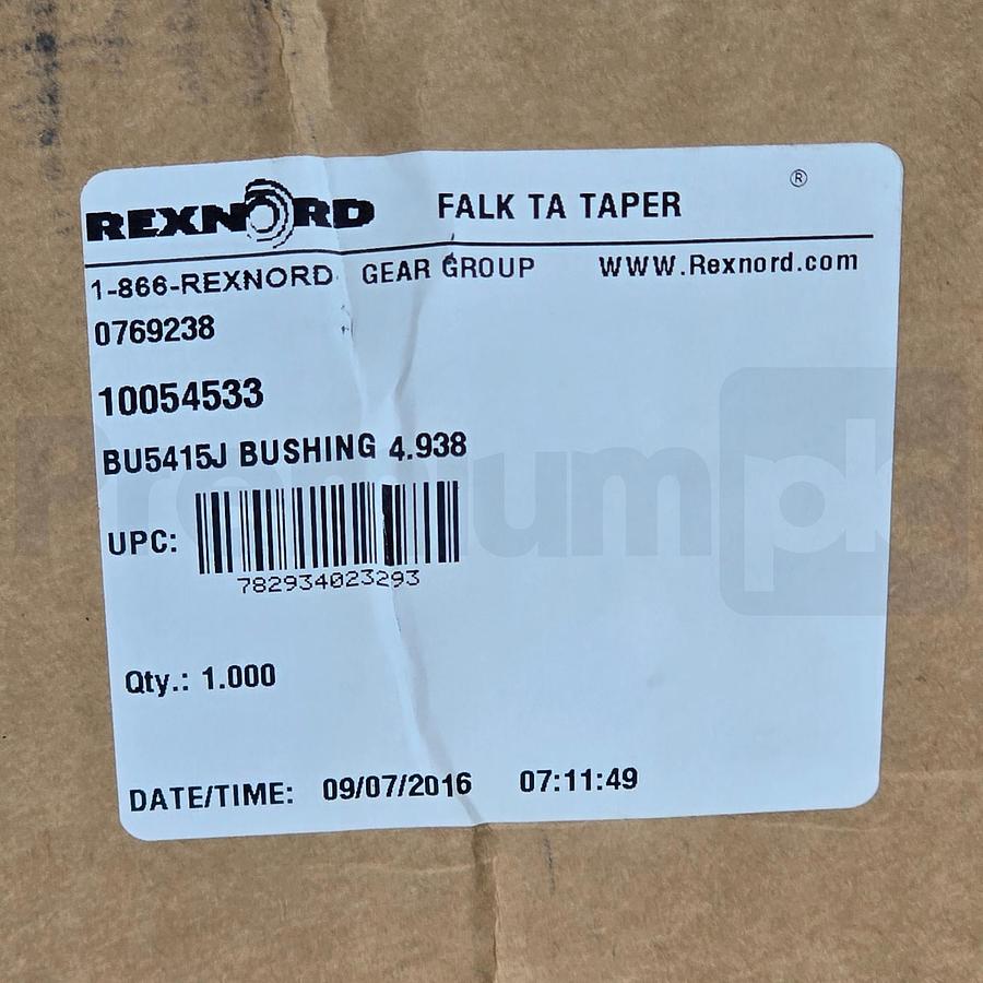 Used Falk Quadrive 5415J25A 0794405 Speed Reducer Gear Drive 25:1 w/ BU5415J Bushing