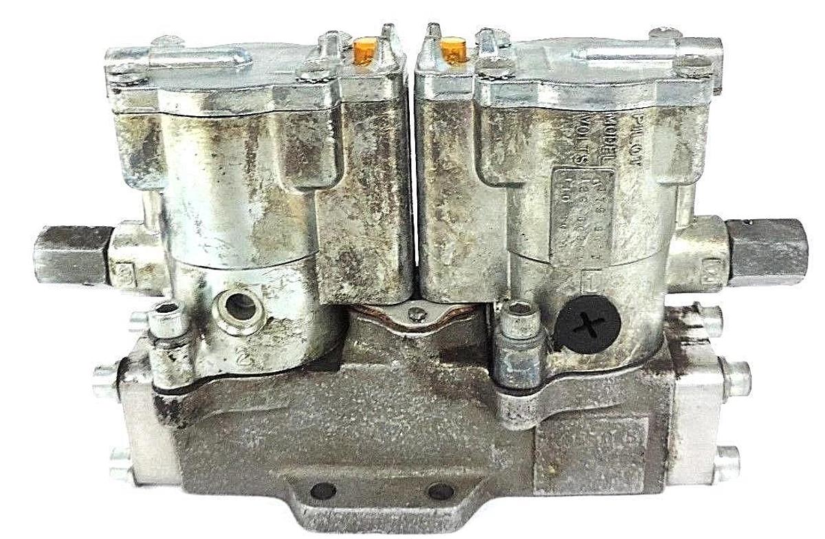 Used SCHRADER BELLOWS L4152910253 PNEUMATIC VALVE 110/220V, 50/60HZ, 12WATT, 140PSI