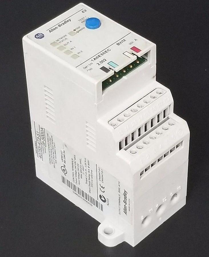 Used ALLEN BRADLEY 40755-473-51 DEVICENET 4075547351, CURRENT RANGE: 9-5000A, SER. A
