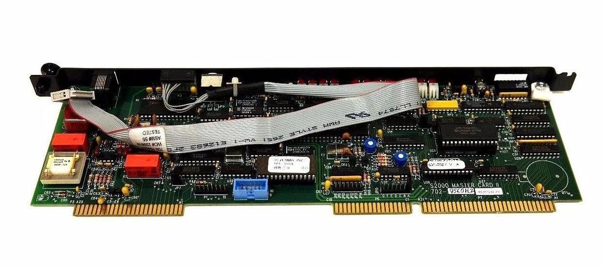 Used ZETRON 702-9560 S2000 MASTER CARD II W/709-7544A 7029560 702-9560H.2 7029560H.2