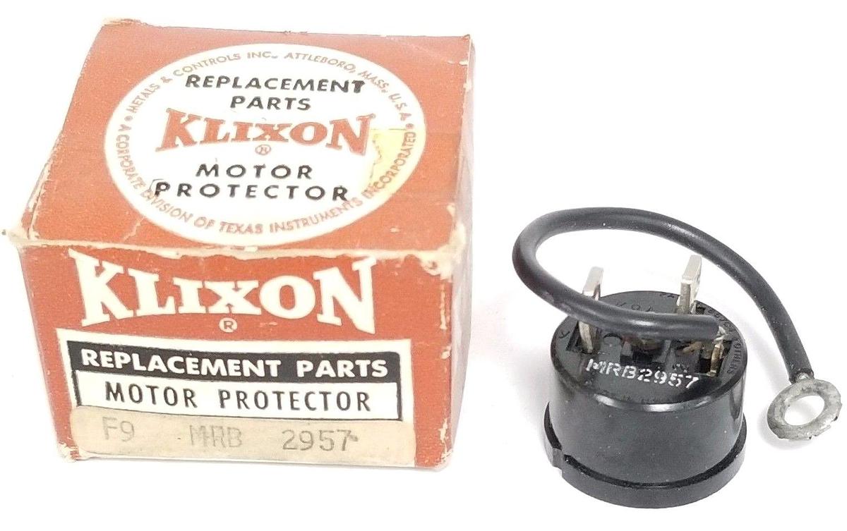 Used NIB KLIXON MRB2957 MOTOR PROTECTOR MRB 2957
