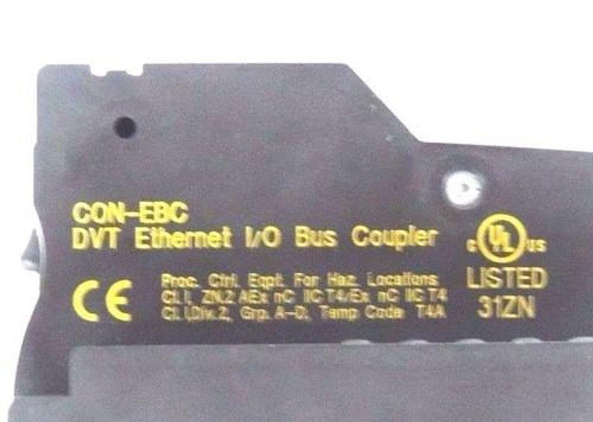 Used DVT COGNEX CON-EBC ETHERNET I/O BUS COUPLER CONEBC
