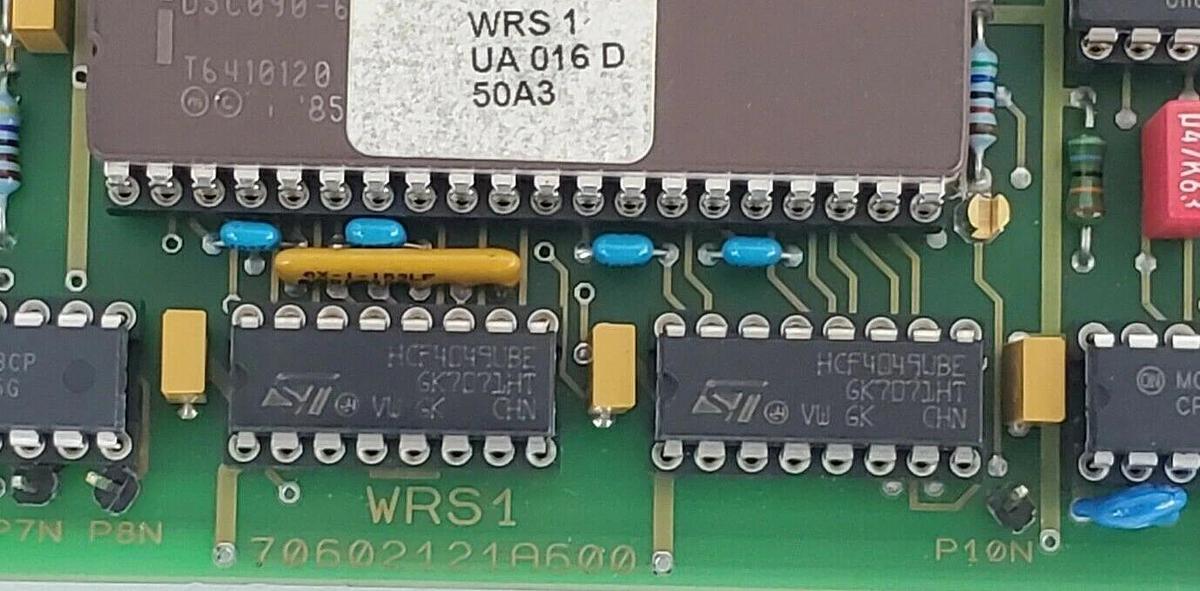 Used AEG-ELOTHERM WRS1 70602121A600 PC BOARD 70602121A650