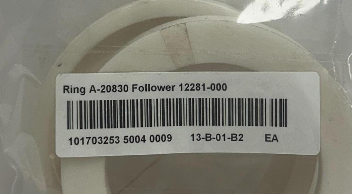 Used 2 BLENTECH CORP A-20830 / 12281-000 / 20830 OEM FOLLOWER RINGS FOR COOKER NSNP