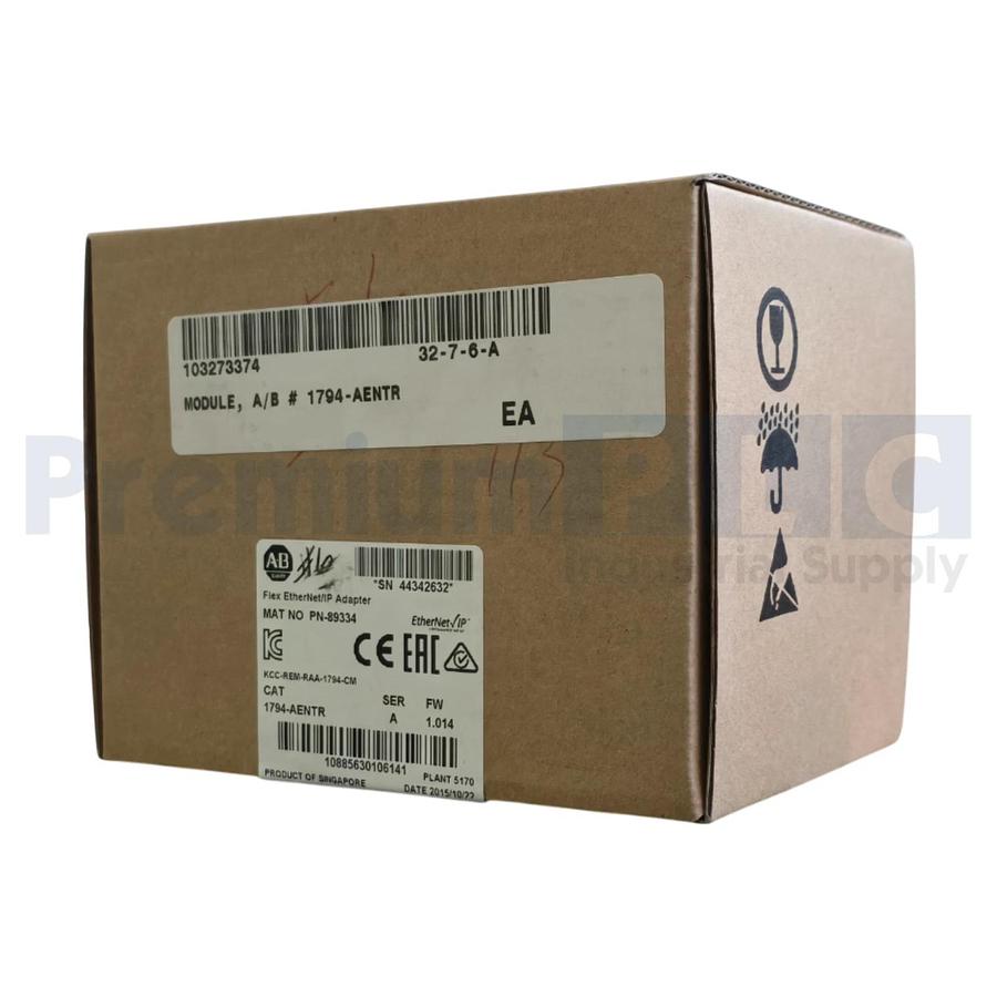 Used ALLEN BRADLEY 1794-AENTR /A FLEX I/O EtherNet/IP ADAPTER FW 1.013 1794AENTR NSFS