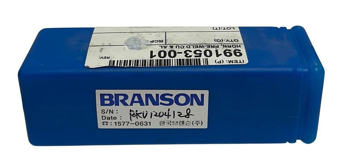 BRANSON K121-147-04374 / K12114704374 OEM HORN PRE-WELD CU & AL NSMP