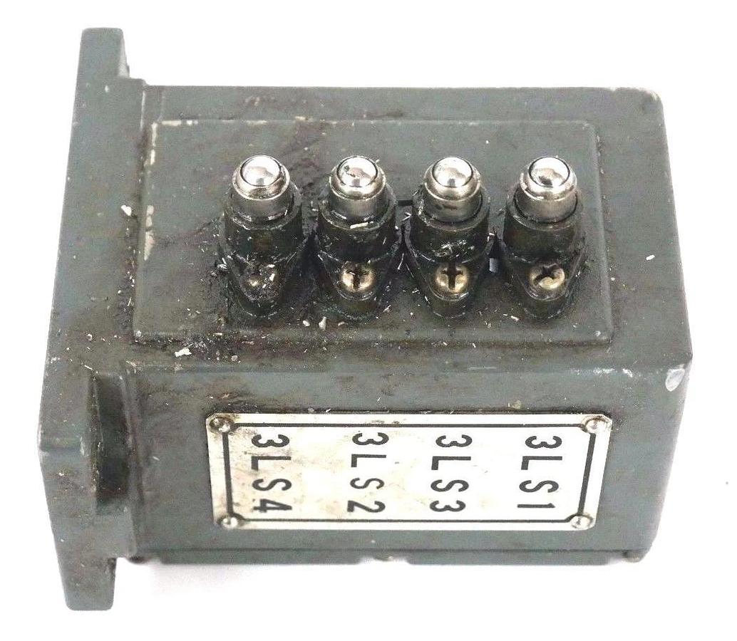 Used OMRON SUGA TYPE LB401B 4-POSITION LIMIT SWITCH