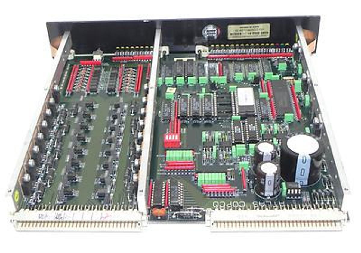 Used ATLAS COPCO 4240 5002 01 I/O CONTROLLER MODULE W/ LED INDICATORS 4240500201