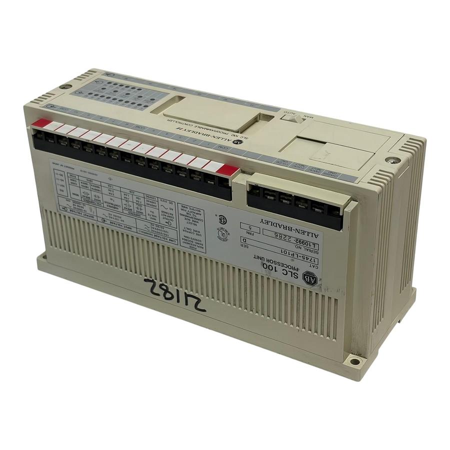 Used Allen-Bradley 1745-LP101 SLC 100 Processor Unit Controller Ser D FRN 5