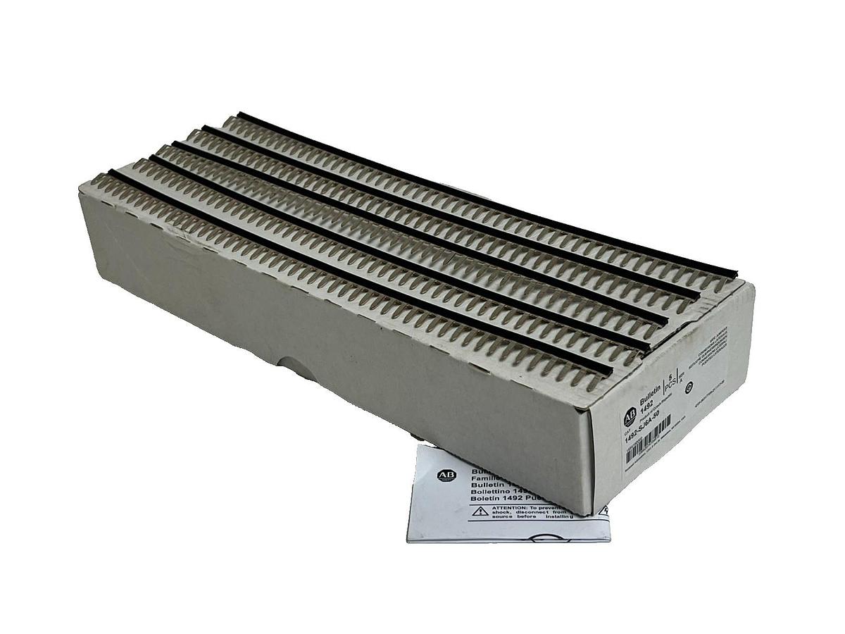 Allen-Bradley 1492-SJ6A-50 Insulated Side Jumper 50-Pole 6mm 5-Piece Box Ser A