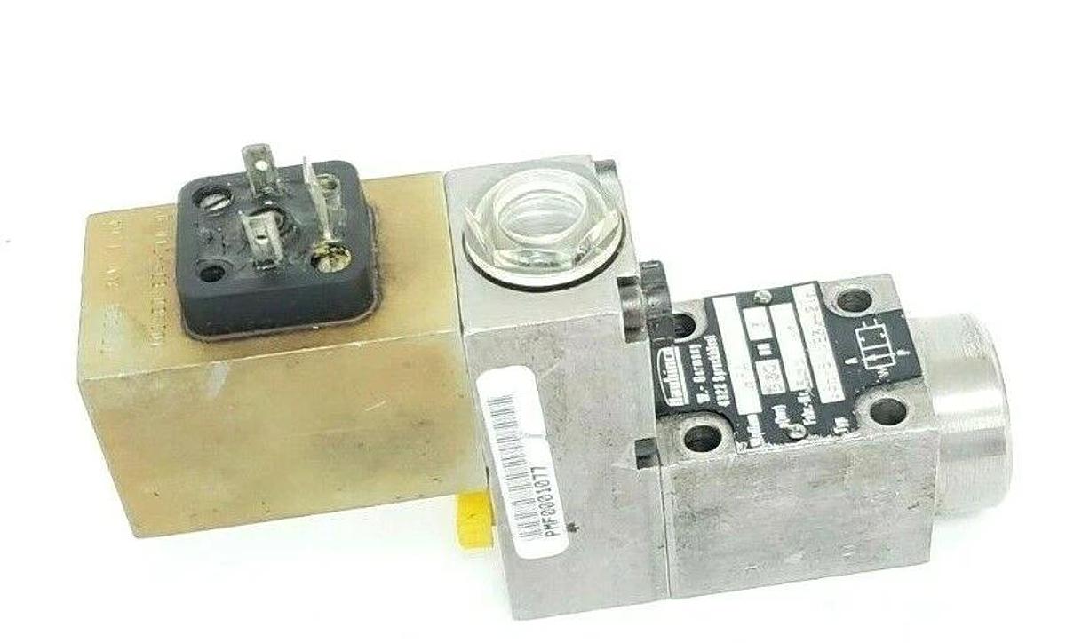 Used HAUHINCO S3N2610/E3A-2IN SOLENOID VALVE, 300PSI, DN3, MEDIUM: HFA, FABR NO: 388