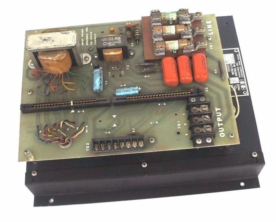 Used WELCO TECHNOLOGIES 14020E-00 ANALOG CONTROLLER 71-077-061-002 POWER BOARD REV 1