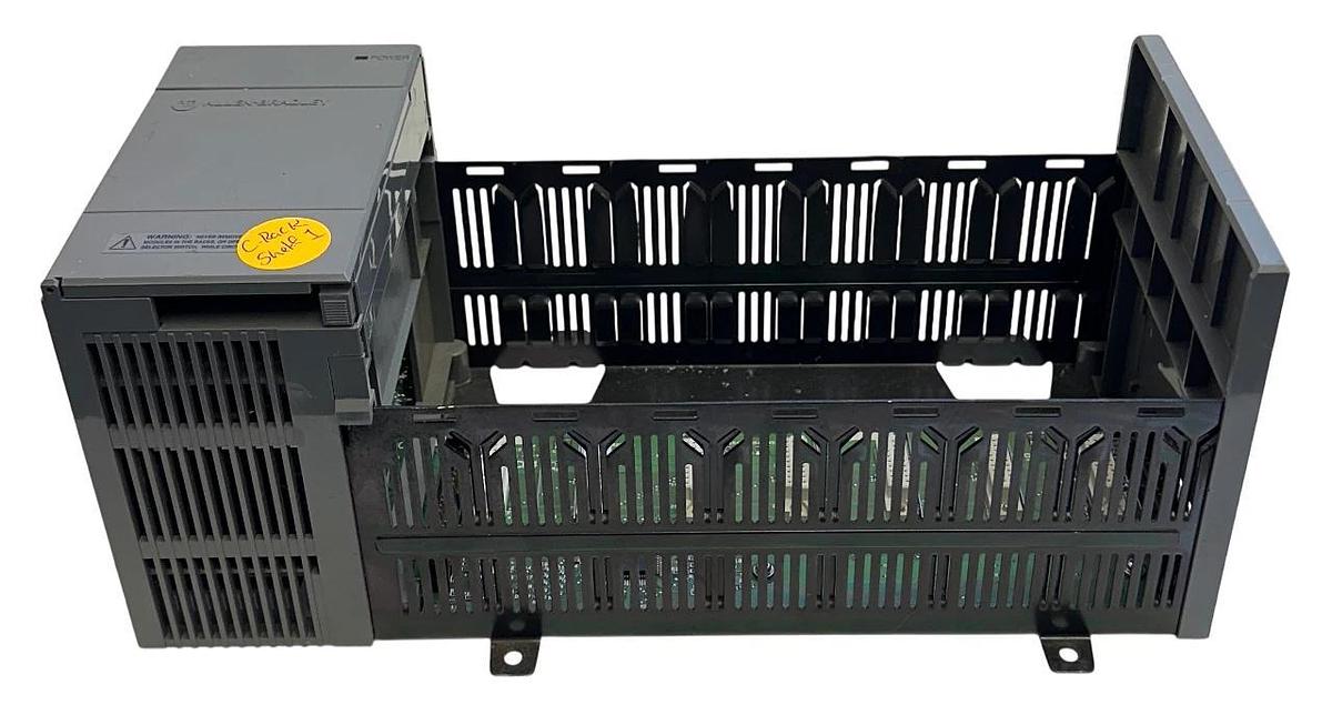 Used ALLEN BRADLEY 1746-P2 /C SLC 500 POWER SUPPLY W/ 1746-A7 /A SLOT RACK 7SLOT USNP