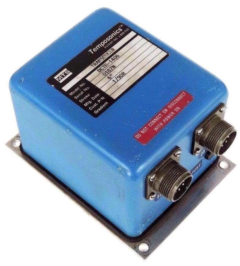 Used MTS TEMPOSONICS DCTM-1406 TRANSDUCER 6" STROKE DCTM1406