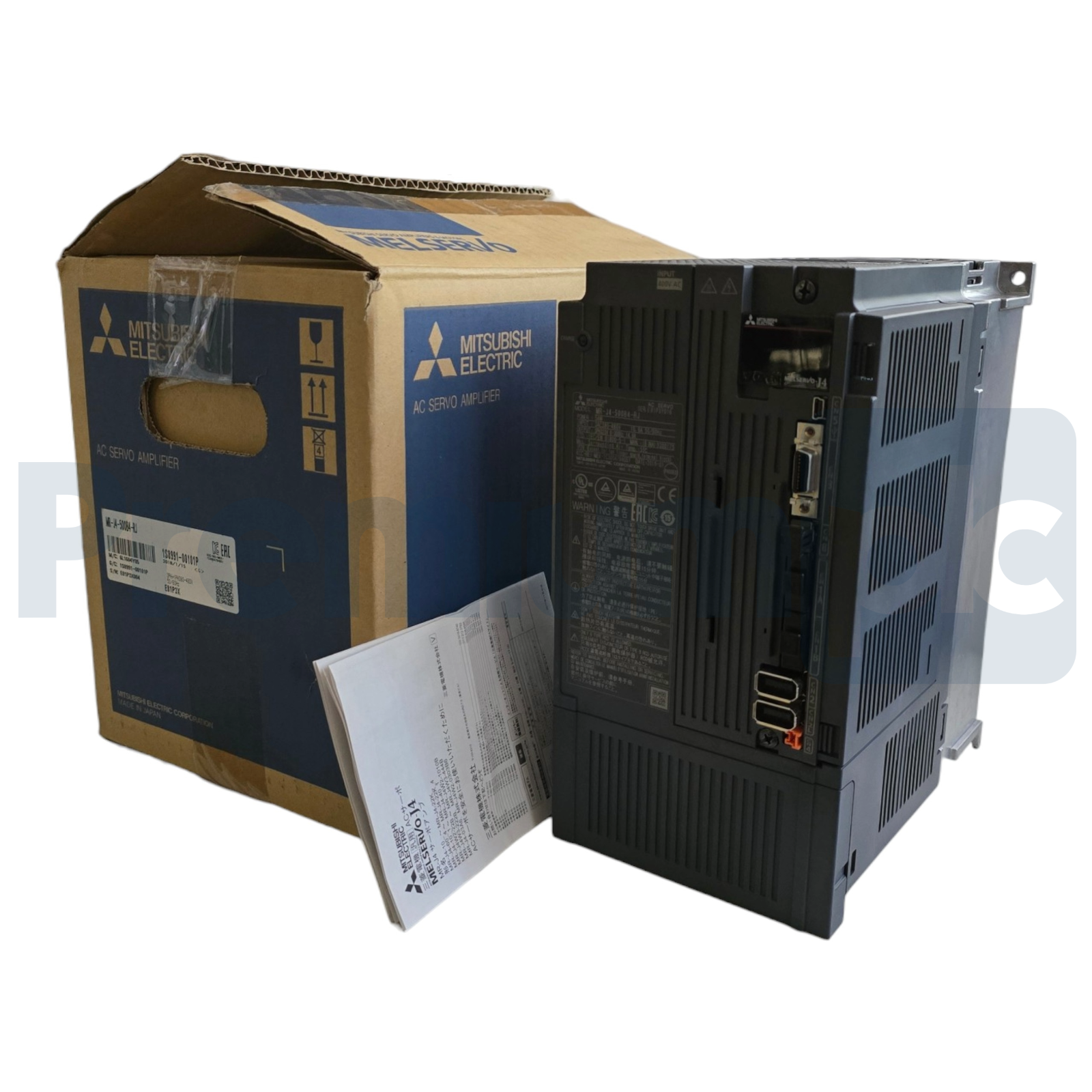 Used Mitsubishi MR-J4-500B4-RJ AC Servo Amplifier Drive 3Ph 480V 5kW MRJ4500B4RJ NSMP