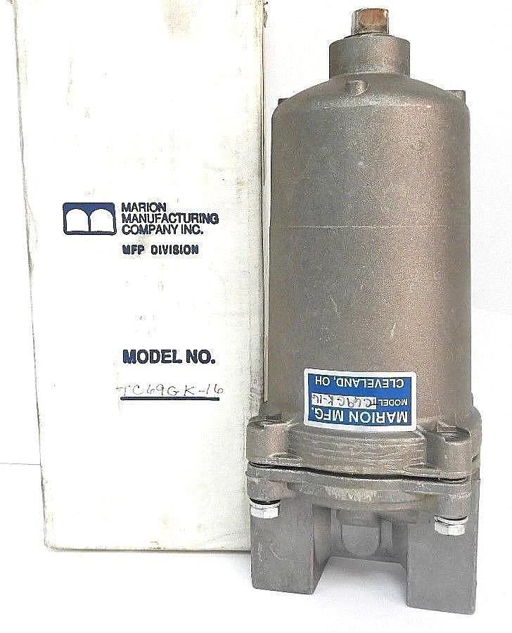 Used NIB MARION MANUFACTURING TC69GK-16 FILTER HOUSING LOW PRESSURE T-LINE