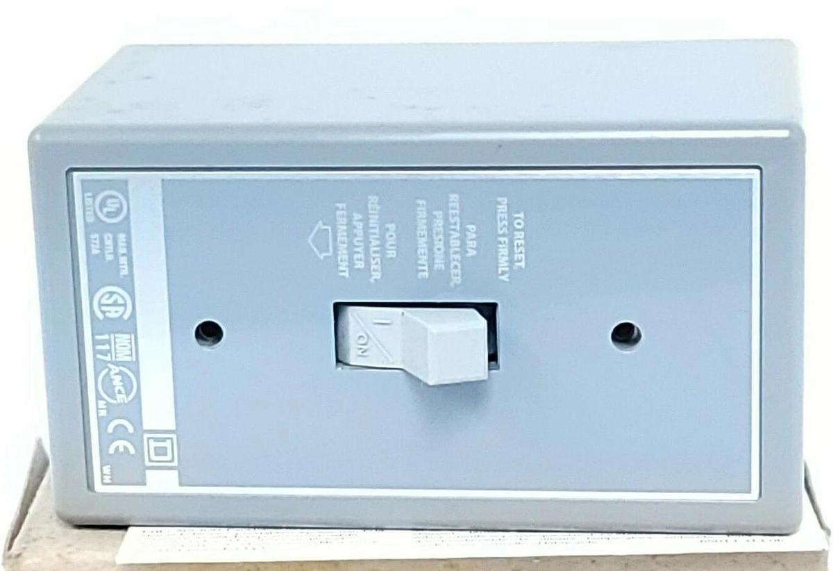Used NIB SQUARE D 2510FG1 FHP MANUAL STARTER SER. A