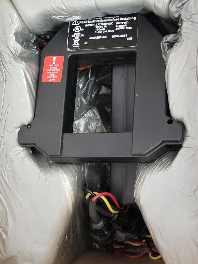 Used NEW VERIS H8042-0800-3 ENERCEPT H8000 POWER METER HAWKEYE H804208003