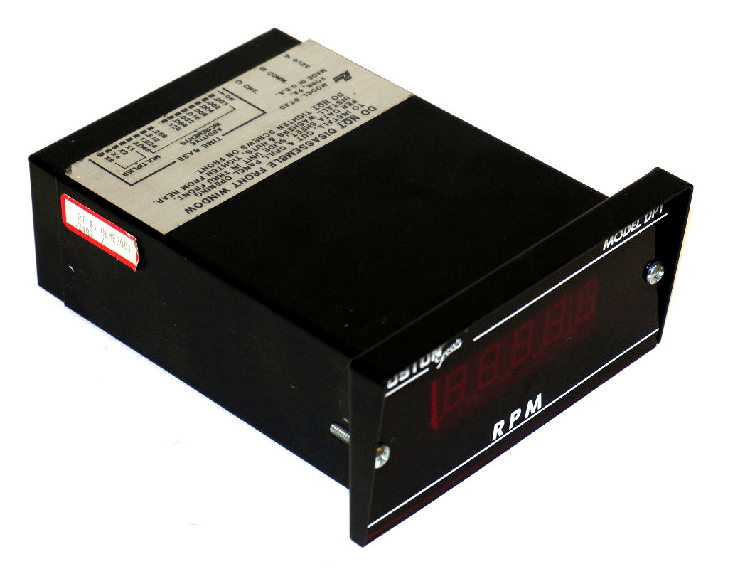Used BOSTON GEAR MODEL DPT CONTROLLER PT#: 0EMEG001, OEMEG001 REDLION RPM