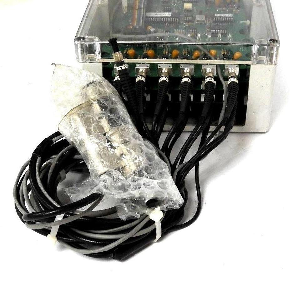 Used DELUXE LONDON 062-01-01 REV-1 CAP CODE MASTER CONTROLLER W/ 4 DAUGHTER BOARDS