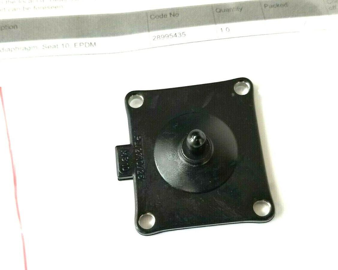 LOT OF 7 NEW GE HEALTHCARE 28-9592-37 VALVE DIAPHRAGMS DN10 EPDM 28959237 AE